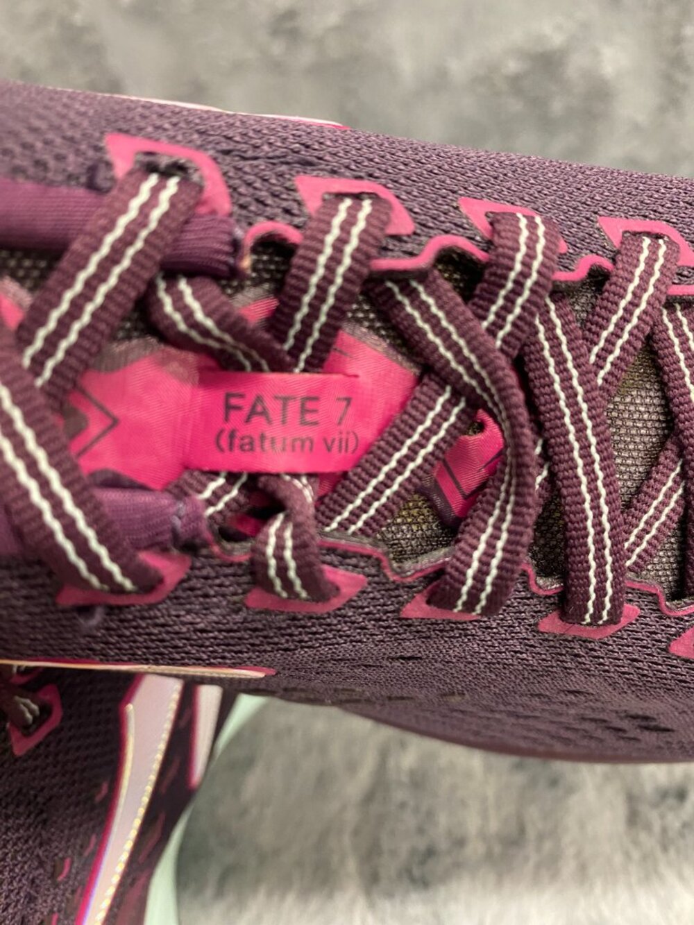 Newton Fate 7 Womens Sneakers Trainers Size 8.5 Purple Pink Blue Running Jogging - Picture 8 of 13